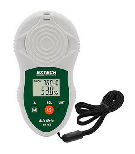 extech rf153 digital brix refractometer|Extech RF153 Digital Brix Refractometer .